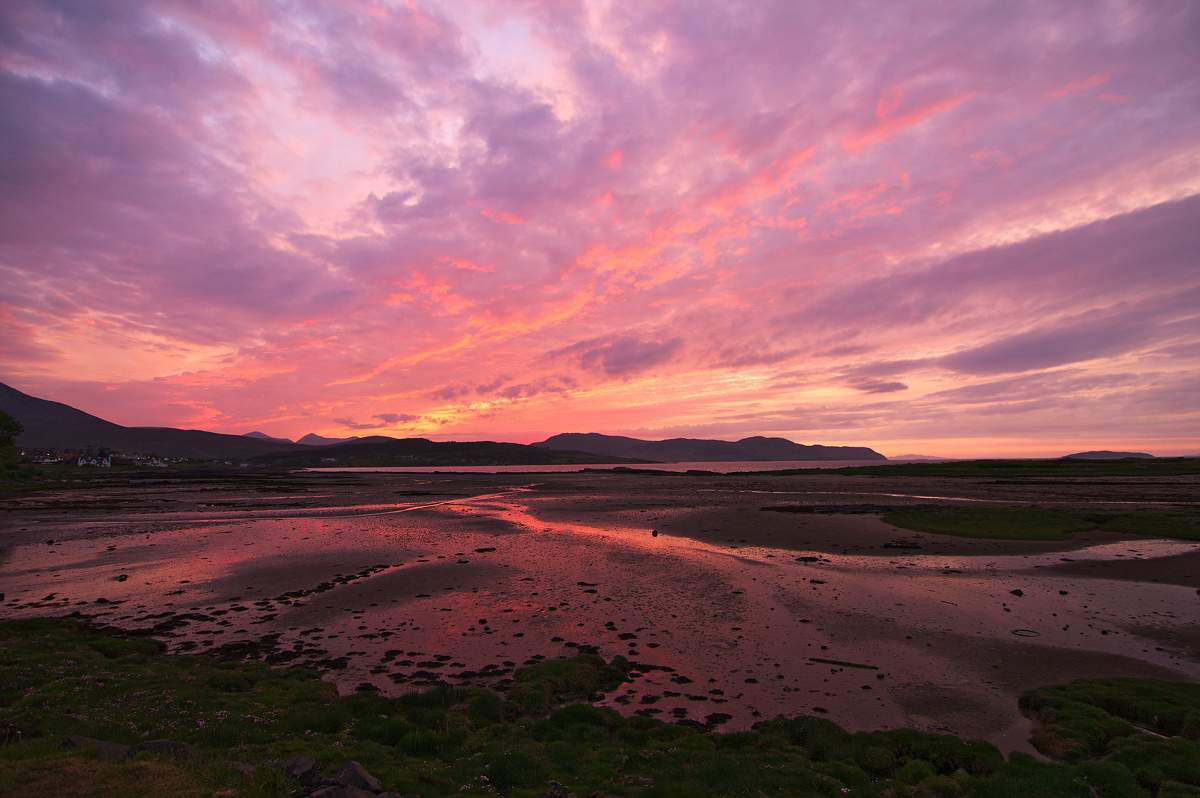 Sunset at Isle of Skye